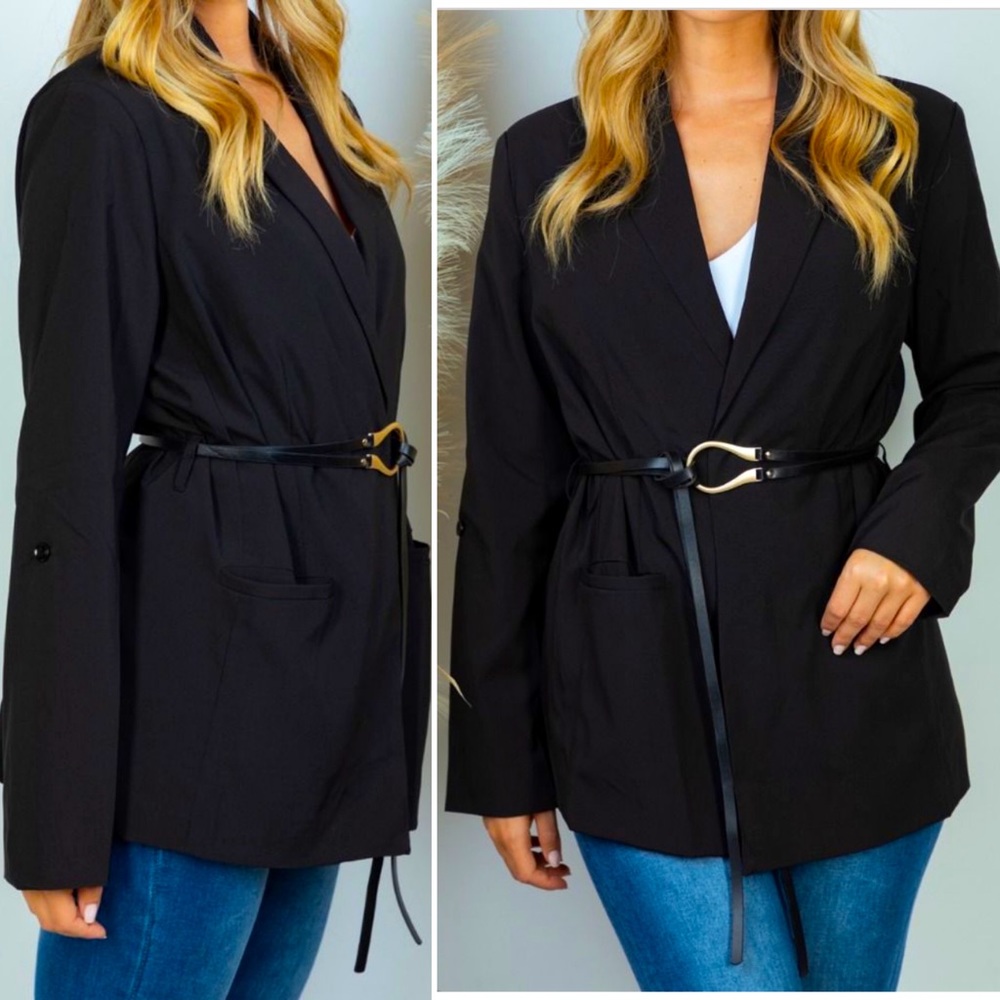 White Birch Black Blazer